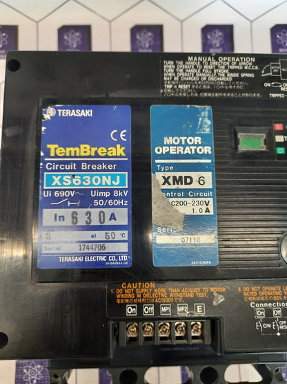 TERASAKI XS630NJ / XMD 6 MOTOR OPERATOR