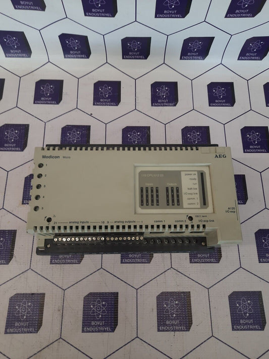 SCHNEIDER AUTOMATION 110 CPU 612 03 MICRO CPU MODULE