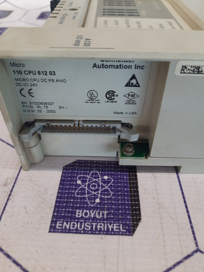 SCHNEIDER AUTOMATION 110 CPU 612 03 MICRO CPU MODULE
