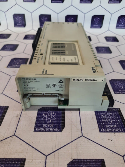 SCHNEIDER AUTOMATION 110 CPU 612 03 MICRO CPU MODULE
