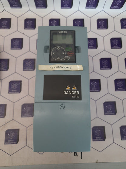 VACON NXL00035-C2H1SSV-0000 DANGER 5 MIN