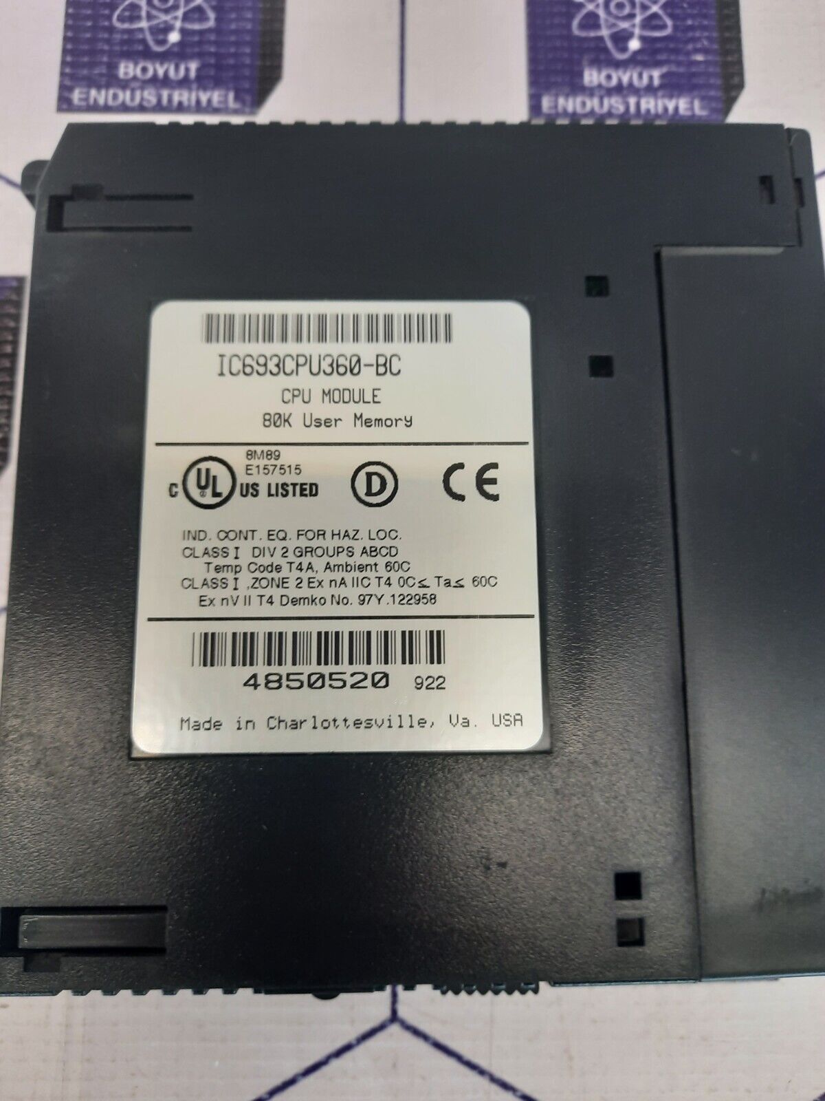 GE Fanuc IC693CPU360-BC CPU Module