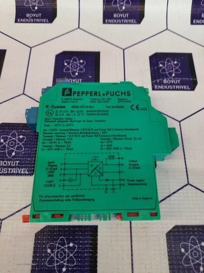 PEPPERL +FUCHS K-SYSTEM KFD2-STC4-Ex1 PART NO 112666