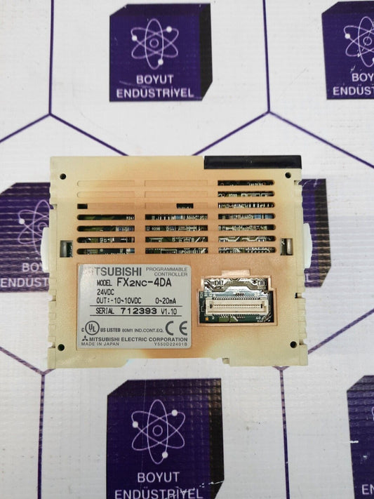 MITSUBISHI FX2NC-4DA PROGRAMABLE CONTROLLER