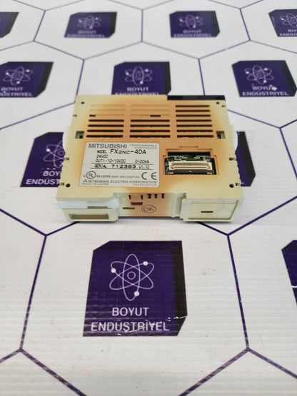 MITSUBISHI FX2NC-4DA PROGRAMABLE CONTROLLER