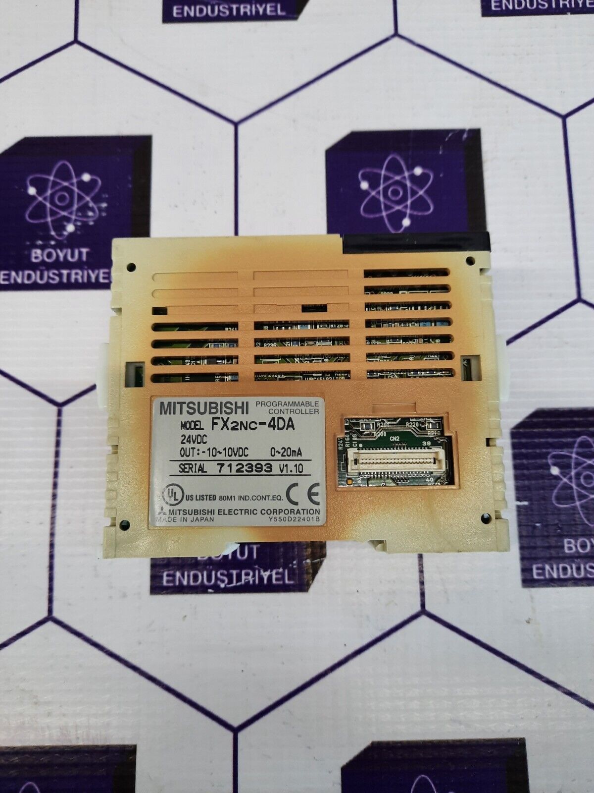 MITSUBISHI FX2NC-4DA PROGRAMABLE CONTROLLER