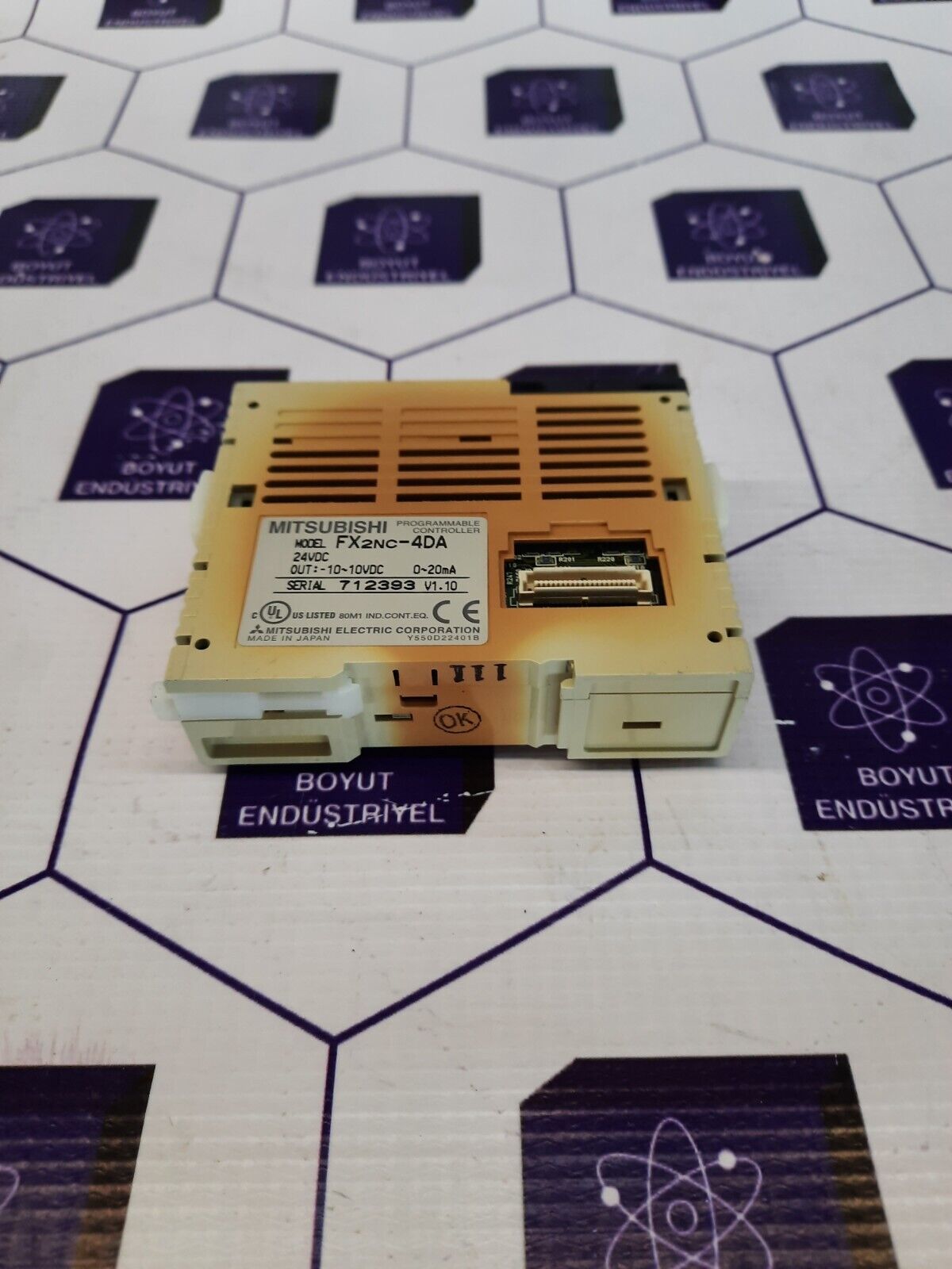 MITSUBISHI FX2NC-4DA PROGRAMABLE CONTROLLER