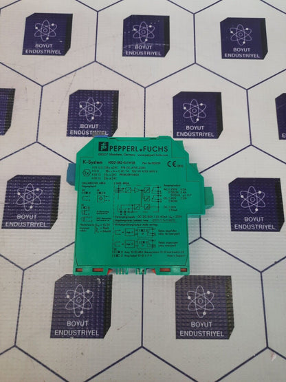 PEPPERL+FUCHS K-System KFD2-SR2-Ex1.W.LB PART NO 132959