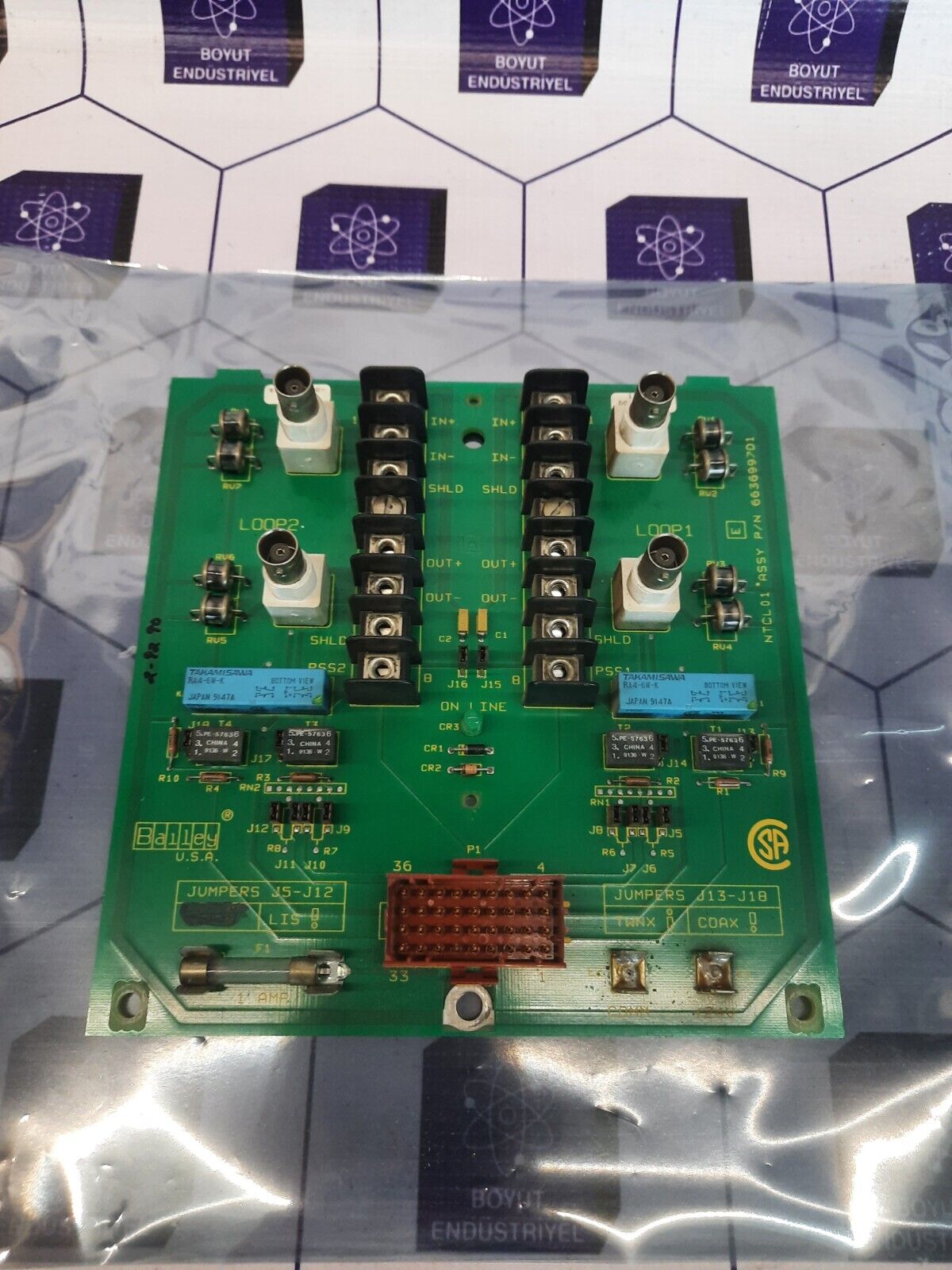 ABB NTCL01 / 6636997D1 INFI 90 COMMUNICATION TERMINATION UNIT