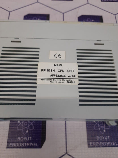 NAIS AFP6221CE VER.3.01 FP 10SH CPU UNIT
