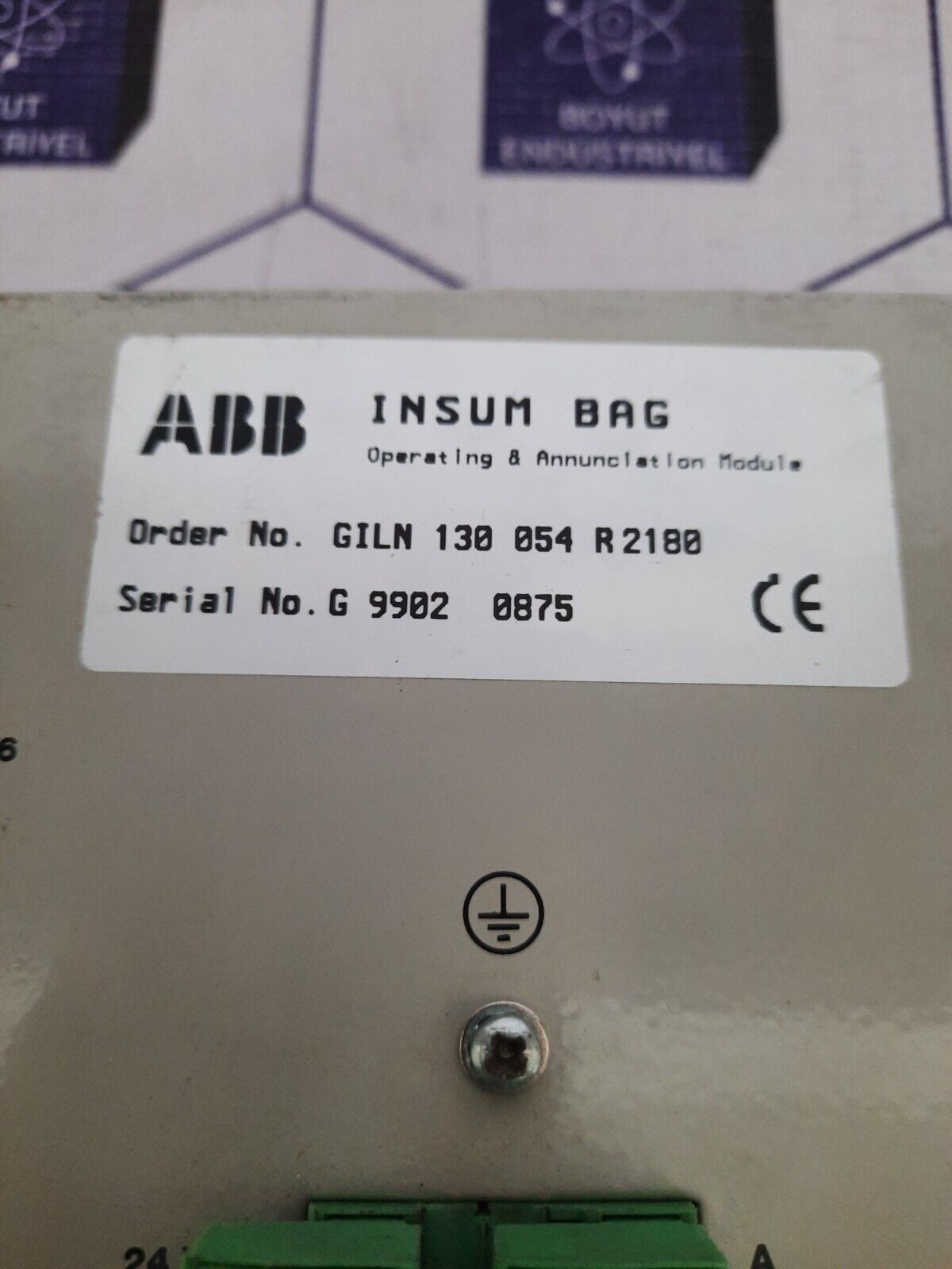 ABB GILN 130 054 R 2180 HMI Operatıng Module