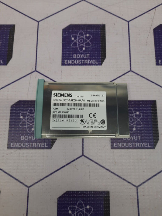 SIEMENS 6ES7 952-1AK00-0AA0 MEMORY CARD