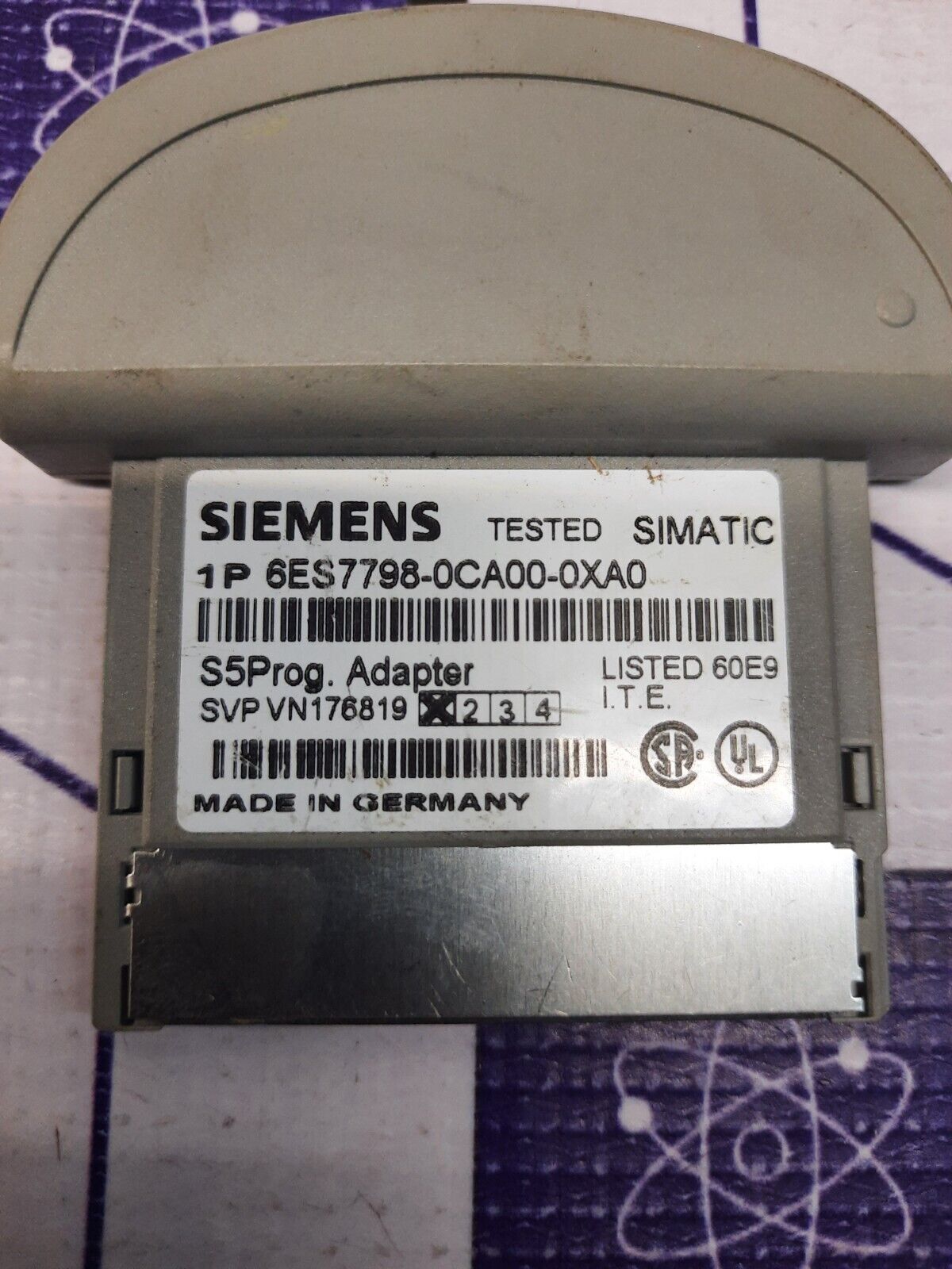 SIEMENS 6ES7798-0CA00-0XA0 Programming Adapter