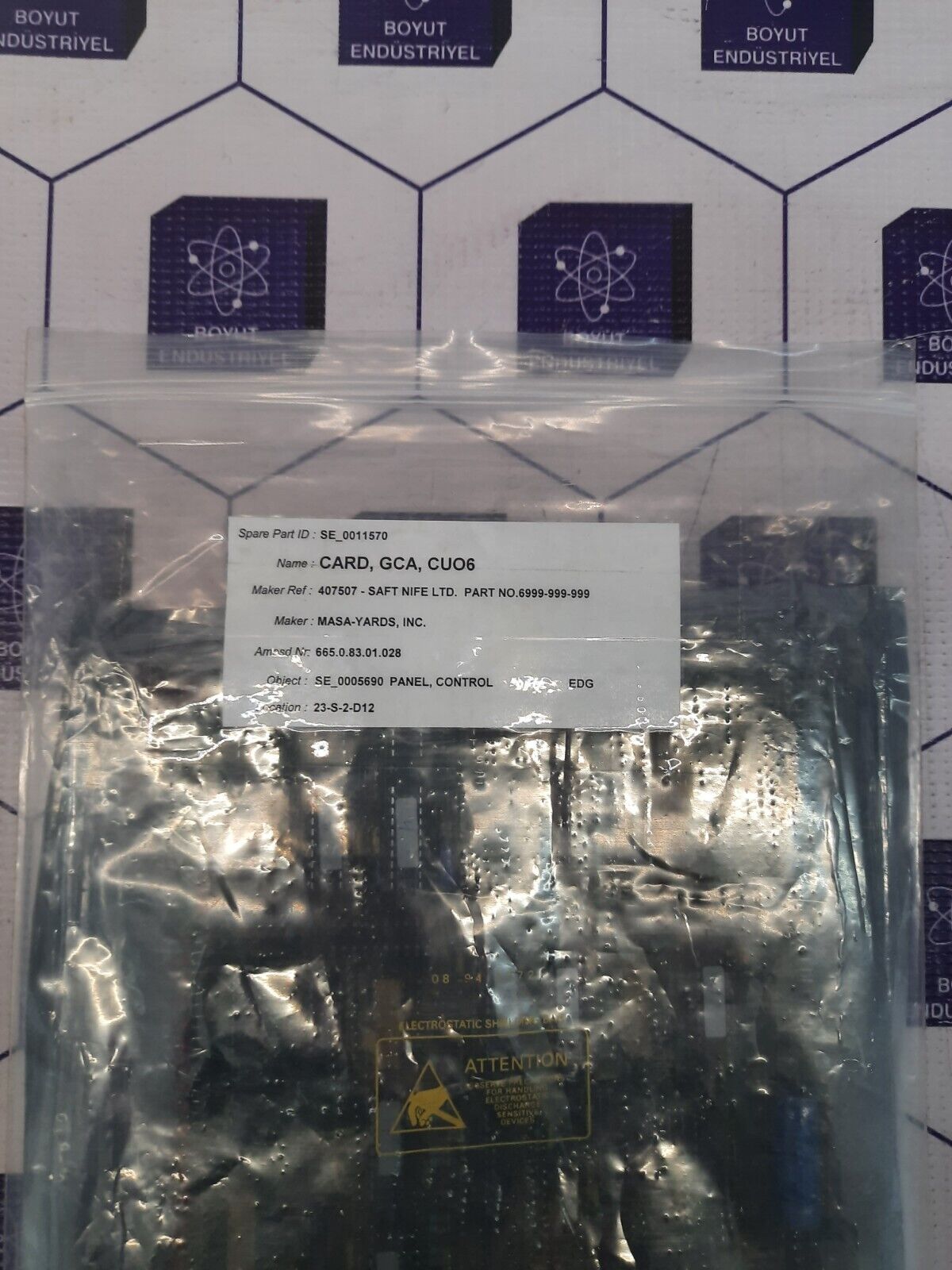 Saft Nife  64P-6033-042V-0 CARD