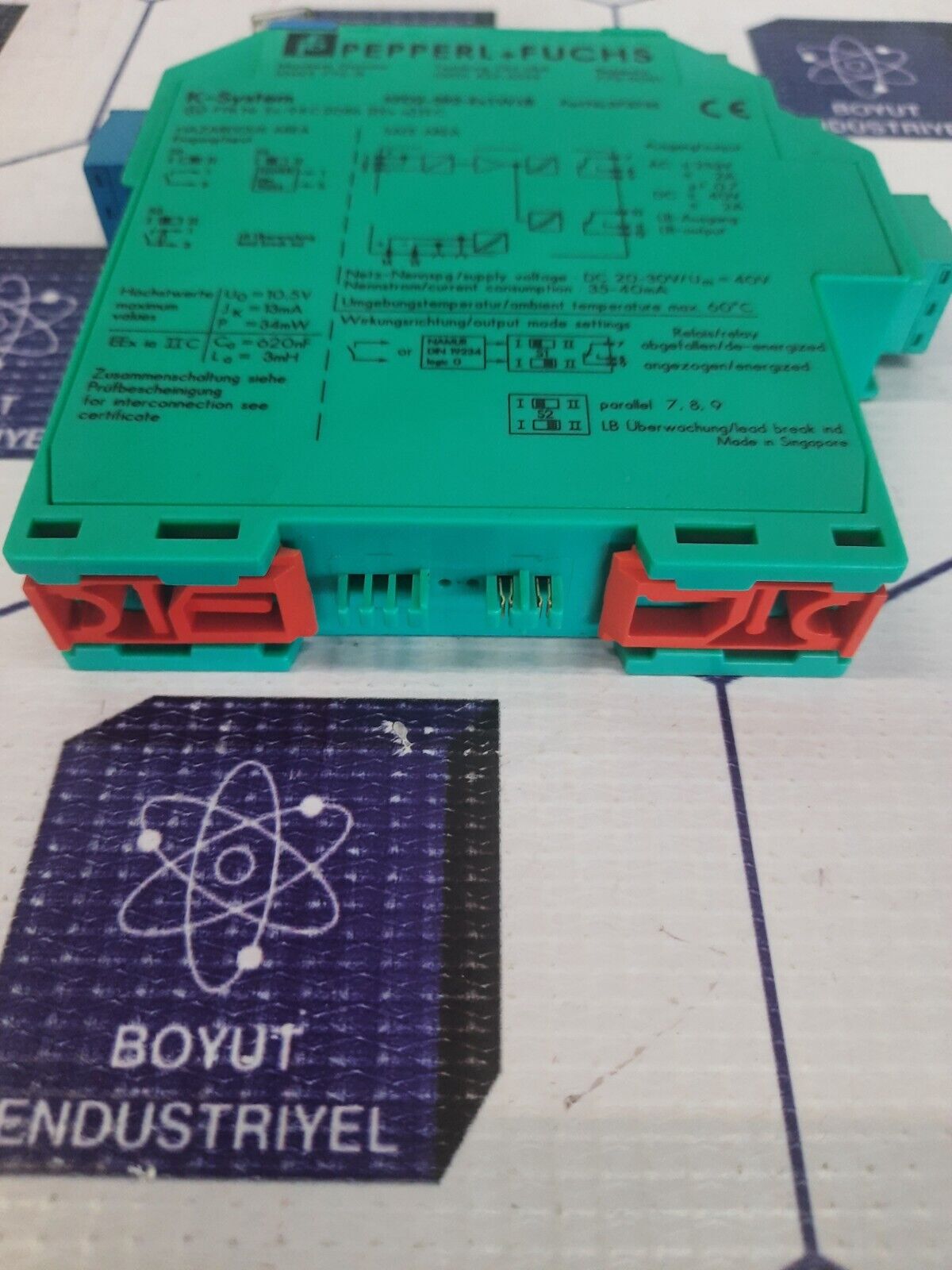 PEPPERL+FUCHS K-System KFD2-SR2-Ex1.W.LB PART NO: 37373S