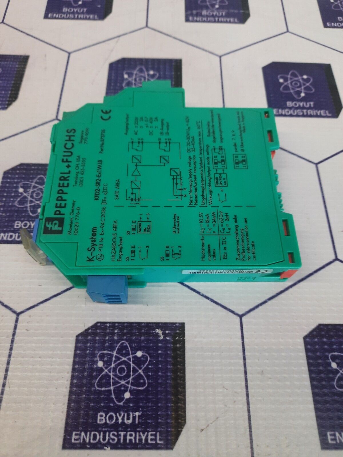 PEPPERL+FUCHS K-System KFD2-SR2-Ex1.W.LB PART NO: 37373S