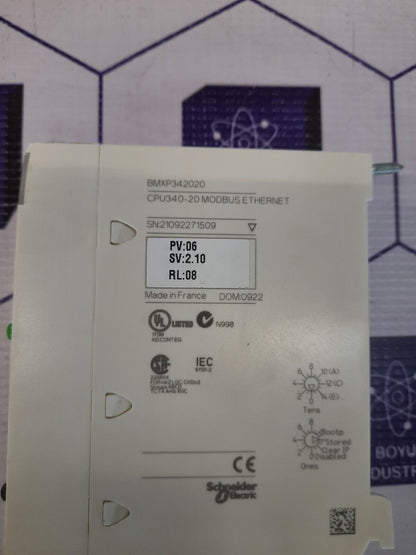 Schneider Electric BMXP342020 PLC CPU MODULE
