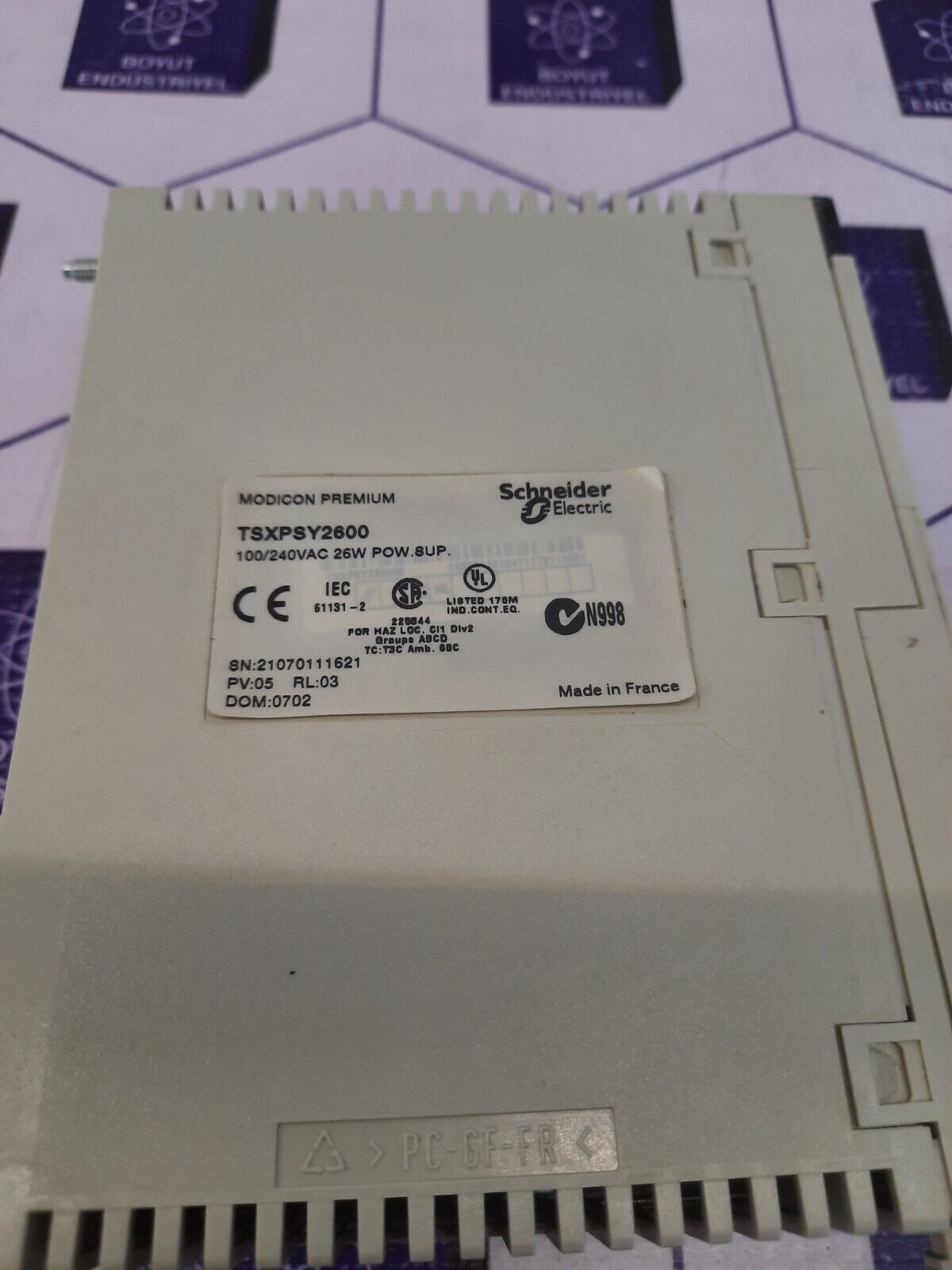 SCHNEIDER ELECTRIC TSXPSY2600 POWER SUPPLY MODULE
