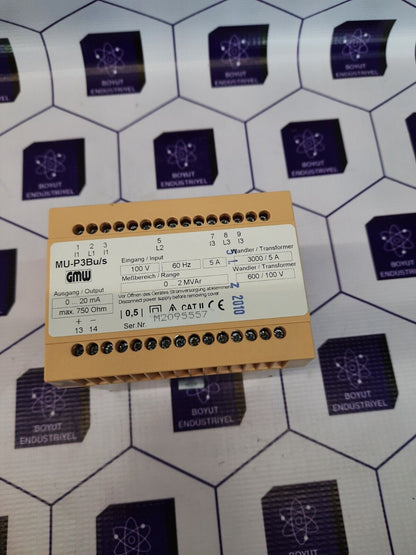 GMW MU-P3 BU/S TRANSFORMER