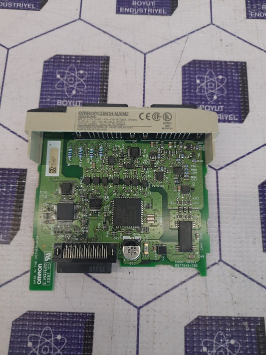 OMRON CQM1H-MAB42 ANALOG BOARD