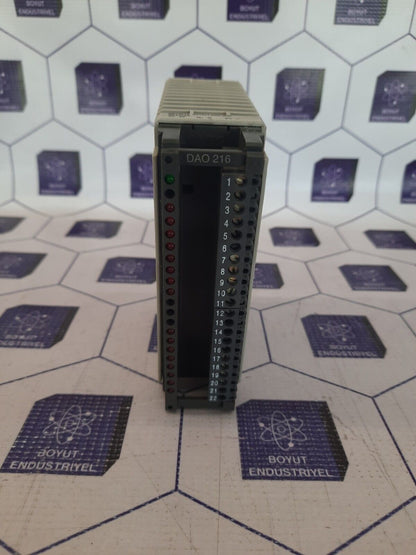 SCHNEIDER AUTOMATION DA0216/AS-BDA0-216 DISCRETE OUTPUT NON-ISOL 16X24VDC