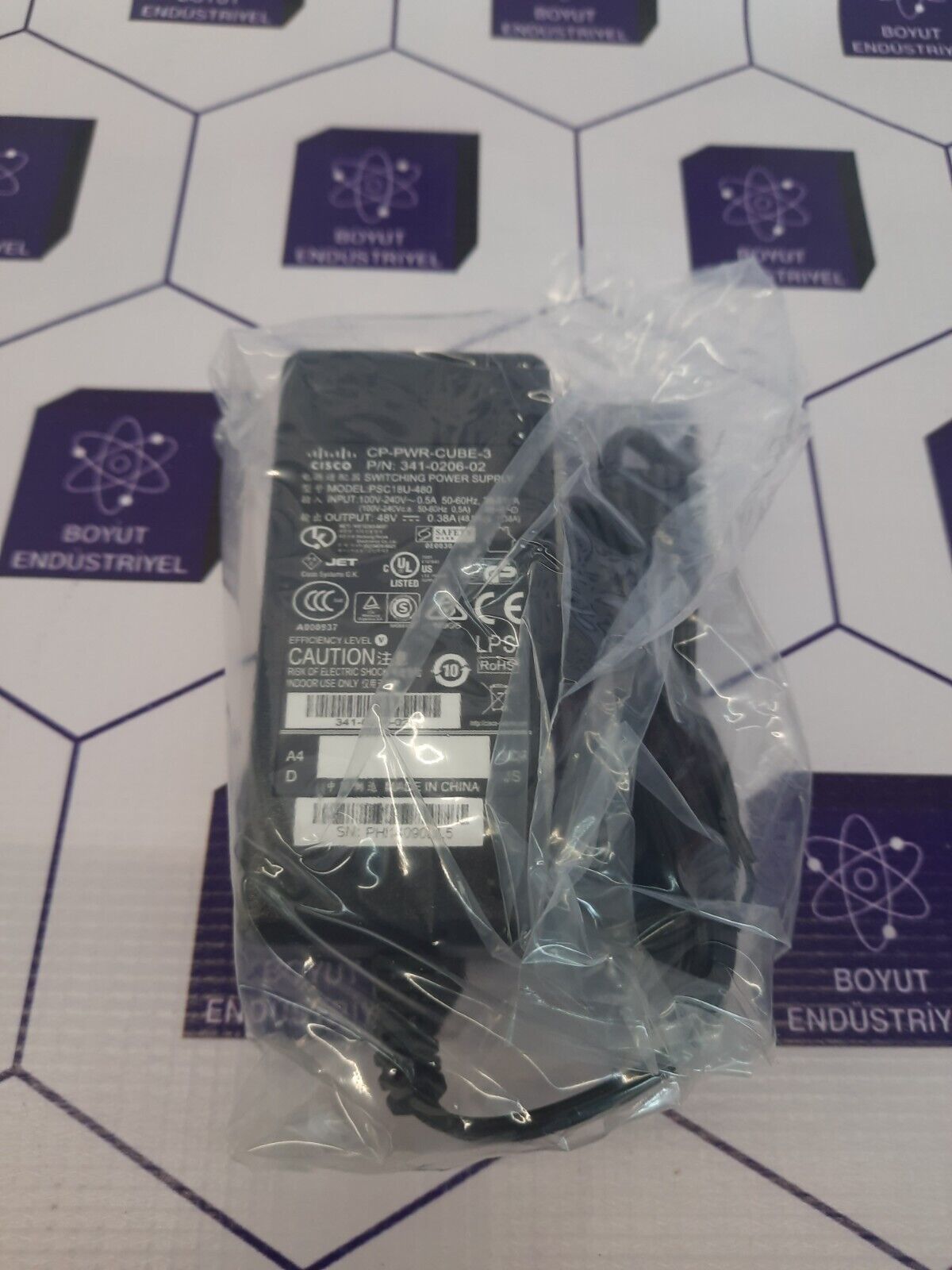 CISCO CP-PWR-CUBE-3 / PSC18U-480 POWER SUPPLY