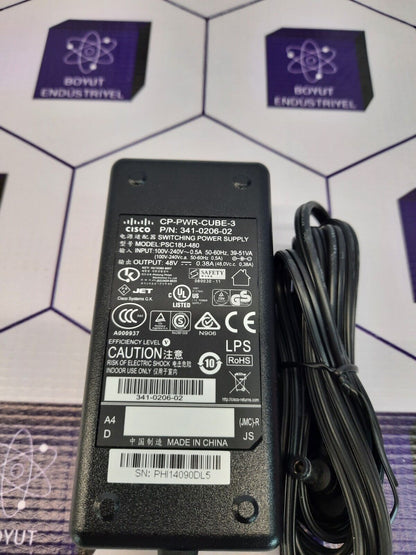 CISCO CP-PWR-CUBE-3 / PSC18U-480 POWER SUPPLY