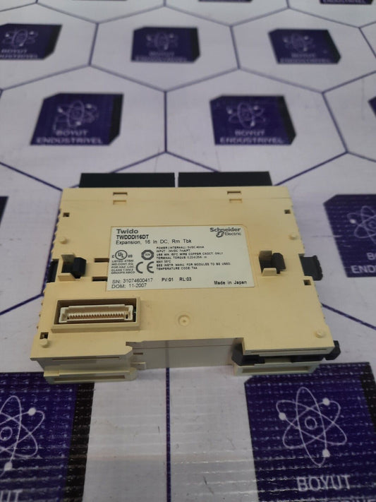 SCHNEIDER Twido TWDDDI16DT 16 In DC PLC Expansion Module