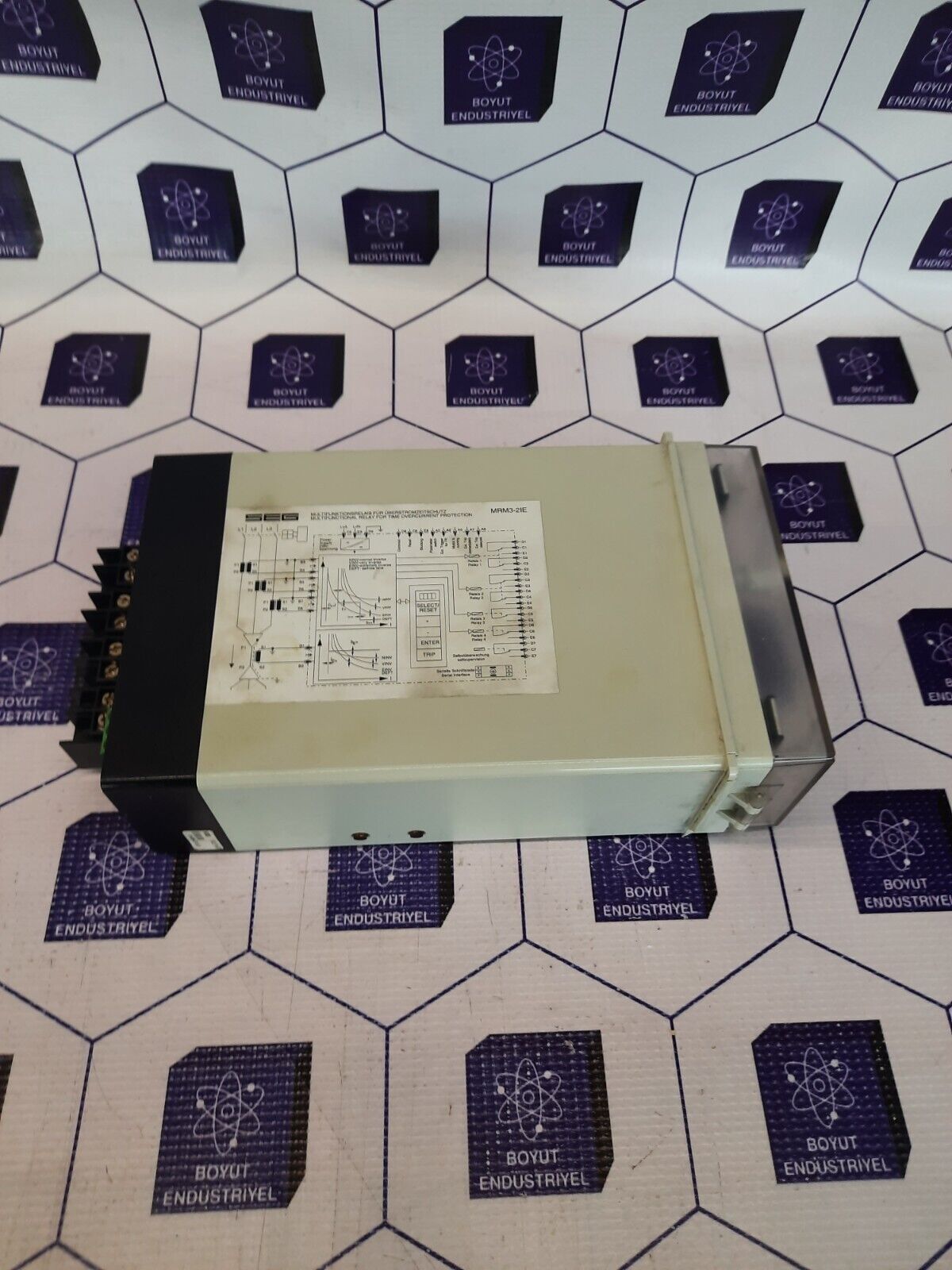 Woodward Seg Motor MRM3-2IE / MRM32I1E1DM REV.A Protection Relay