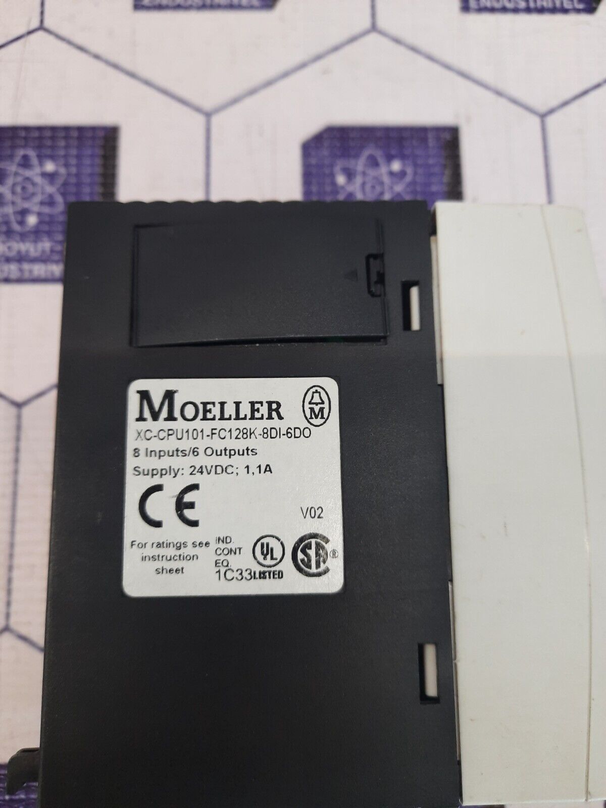 MOELLER XC-CPU101-FC128K-8DI-6DO MODUL