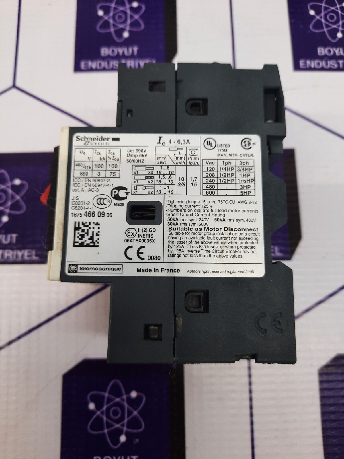 Schneider Electric GV2ME10 Contactor