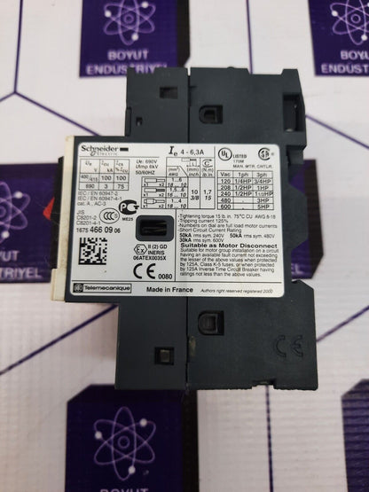 Schneider Electric GV2ME10 Contactor