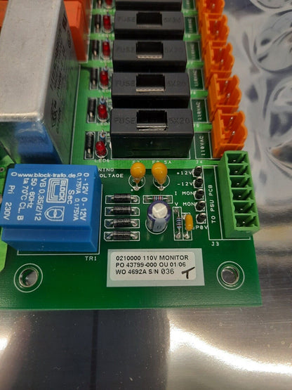 OCEANEERING 0210000 OPAC 110V MONITOR PCB