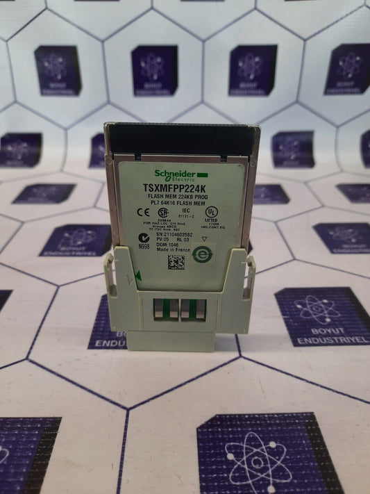 SCHNEIDER ELECTRIC TSXMFPP224K FLASH MEM 224KB PROG CARD