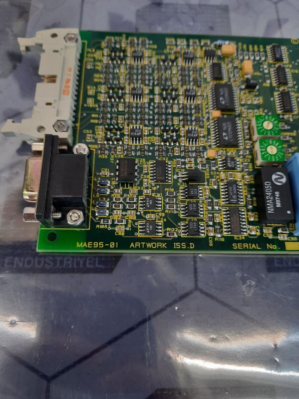 CEGELEC CONTROLS synchrodrive MAE95-01 CARD