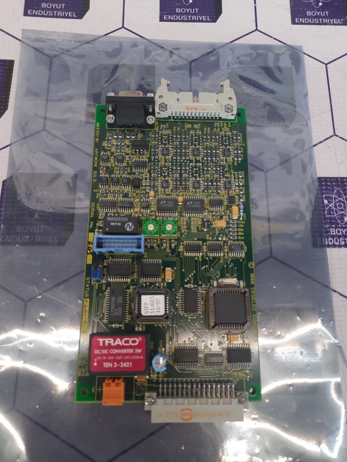 CEGELEC CONTROLS synchrodrive MAE95-01 CARD