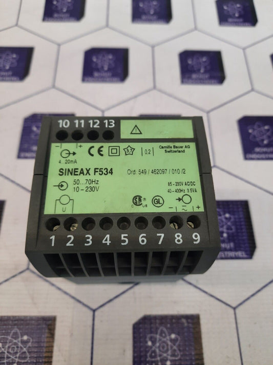 Camille Bauer SINEAX F534 Frequency Transducer