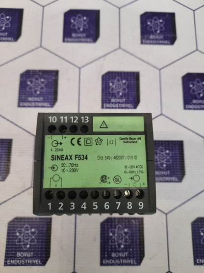Camille Bauer SINEAX F534 Frequency Transducer