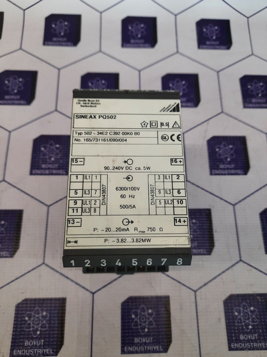 Camille Bauer  SINEAX PQ502 Transmitter Converter