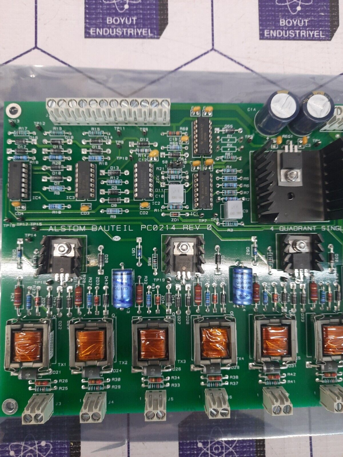 ALSTOM PCO214 REV 0 CARD