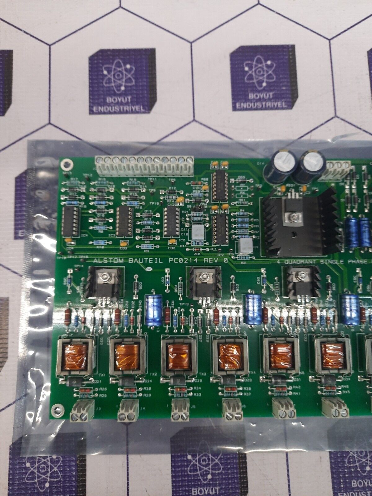 ALSTOM PCO214 REV 0 CARD