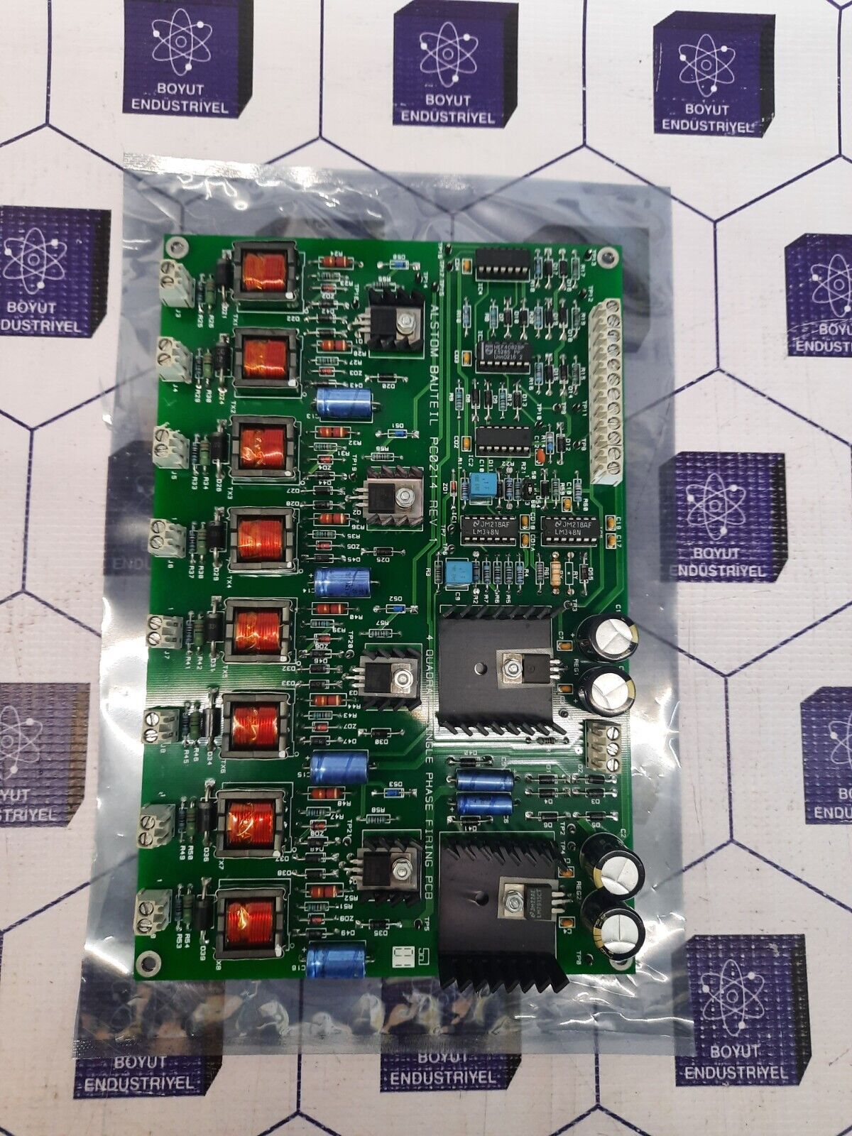 ALSTOM PCO214 REV 1 CARD