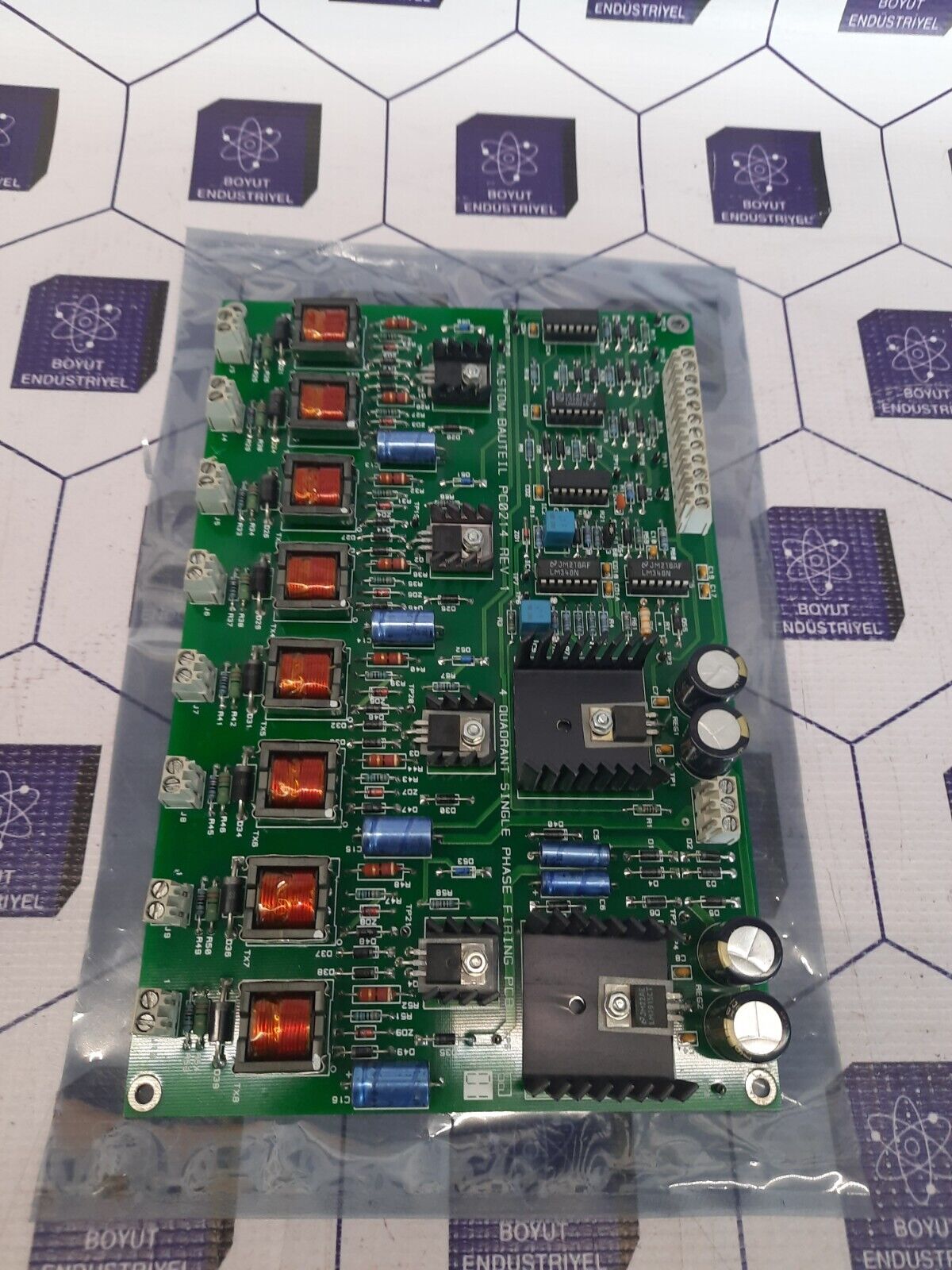 ALSTOM PCO214 REV 1 CARD