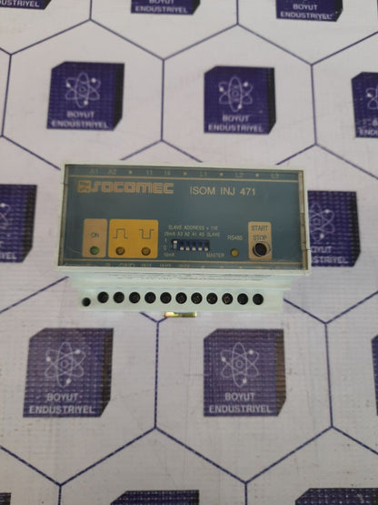 SOCOMEC ISOM INJ 471 INJECTURPOUR DLD / EARTHFAUL TEST DEVİCE