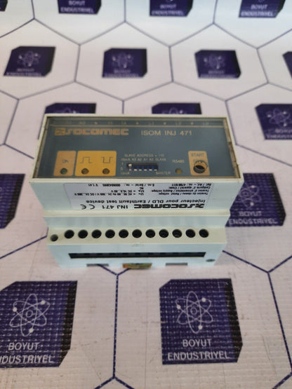 SOCOMEC ISOM INJ 471 INJECTURPOUR DLD / EARTHFAUL TEST DEVİCE