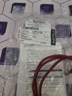 BARKSDALE UNS-VA1/4-VA52/1 0111-165 LEVEL SWITCH