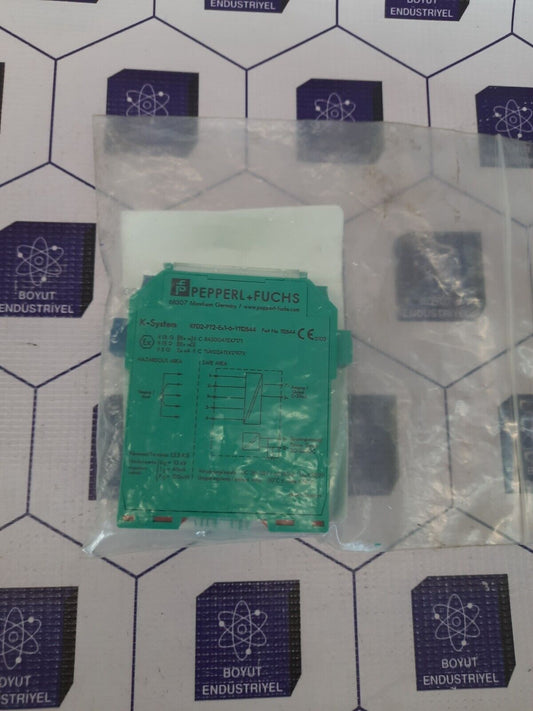 PEPPERL +FUCHS K-SYSTEM KFD2-PT2-Ex1-6-Y112844 PART NO: 112844