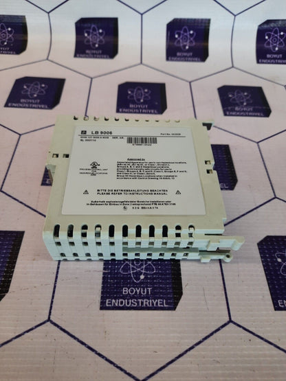 PEPPERL+FUCHS LB 9006 PART NO: 542008 POWER SUPPLY MODULE