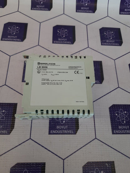PEPPERL+FUCHS LB 9006 PART NO: 542008 POWER SUPPLY MODULE