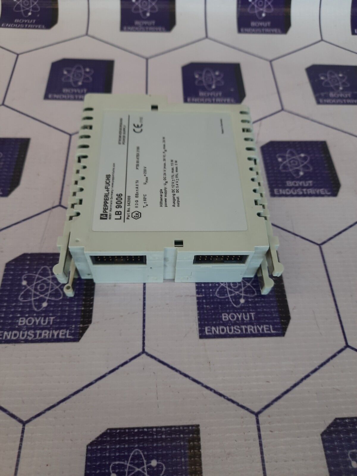 PEPPERL+FUCHS LB 9006 PART NO: 542008 POWER SUPPLY MODULE